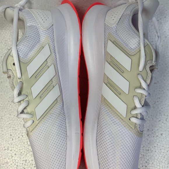 adidas neo Runfalcon White/Pink FW5142 running trainers sz 8.5 shoes - Picture 8 of 9
